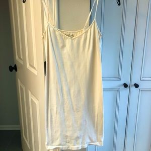 Cream colored Free People underdress